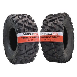 MASSFX KV 26" Tall ATV/UTV Off-Road Utility Tire (26x11-12 2 Pack)