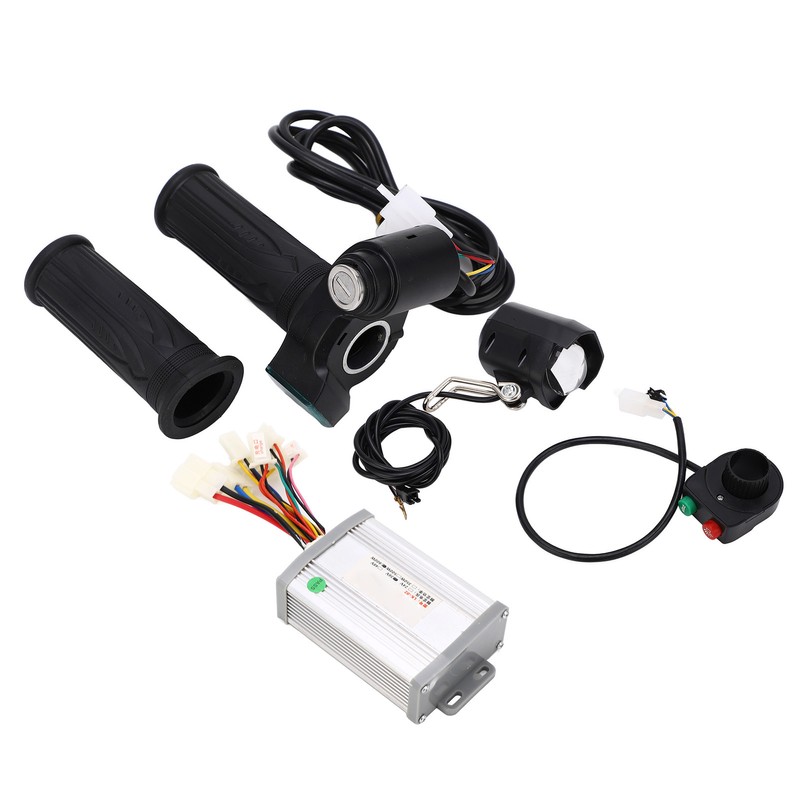 36V 800W Electric Bike Controller Handlebar Kit Overcurrent Protection Brush