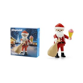 Playmobil Santa and Ice Cream 72042 Mini Santa Claus Figure Christmas Decoration Gift Prop / 플레이모빌 산타와 아이스크림 72042 미니 산타클로스 피규어 성탄절 크리스마스 장식 선물 소품