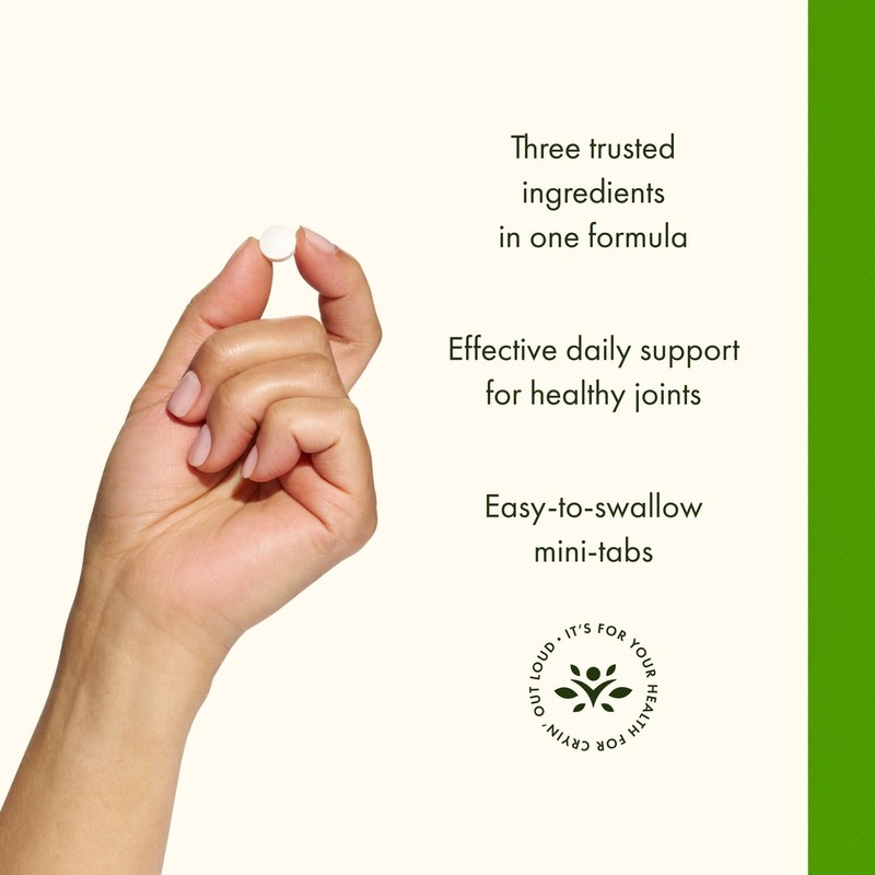 Swanson Mini-Tabs Glucosamine Chondroitin & Msm Joint Mobility Flexibility Comfort