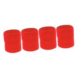 BIUDECO 2pairs Breathable Sports Wristbands for Men and Women of Elastic Sweat Absorbent Wrist Wraps for Golf Tennis and Gym Activities Fit for Comfort