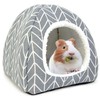 Tierecare Guinea Pig Hideout Hamster Bed Rabbit House Cave Accessories