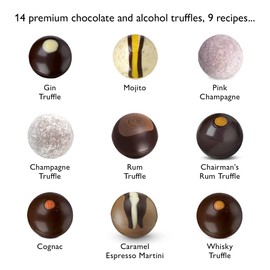 Hotel Chocolat - Tipsy Truffles H-box, 155 grams