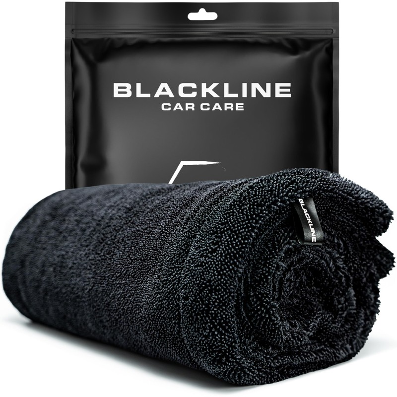 Blackline Car Drying Towel - 2ft x 3ft XL, Popular