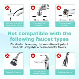 Zuquik Ultrafiltration & Carbon Fiber Composite Filter,Water Filters for Hard Water UK taps,Faucet Filter,for Kitchen Sink,Reduces Lead,Chlorine and Bad Taste(1 Filter Included)