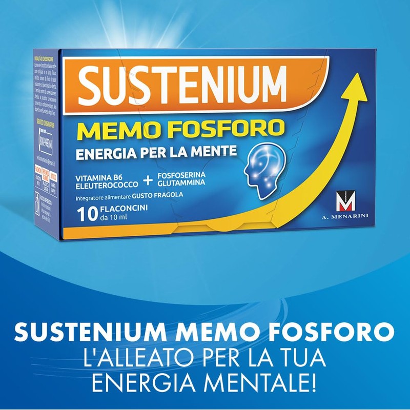 Sustenium Memo Fosforo - Integratore alimentare a base di Fosfoserina,