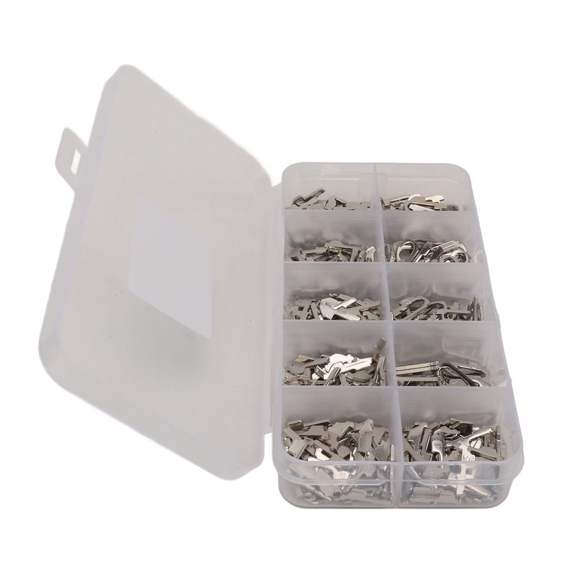 380 Pcs Car Lock Reed Stainless Steel Car Locking Plate