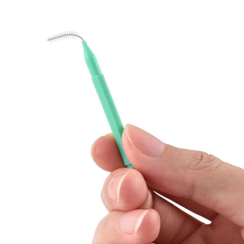 Henniu 100 Piezas de cepillos interdentales, Hilo Dental, palillo de