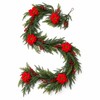 9 FT Artificial Christmas Garland, Faux Pine Greenery for Mantel