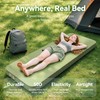 PineHike Camping Sleeping Pad, 4" Ultra-Thick Memory Foam Camping Mat