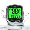 AMFUN Bike Computer-Universal 16 Functions-IPX5 Waterproof -GPS Speedometer, Backlit Touch