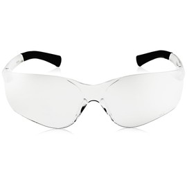 Crews BKH15 BearKat Magnifier Polycarbonate 1.5 Diopter Clear Lens Safety Glasses with Non-Slip Hybrid Black Temple Sleeve, 1 Pair