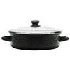 dorado Rabbit - Sartén de 3 cuartos (negro macizo)