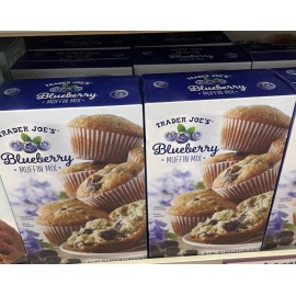 Trader Joe's 2 Packs Trader Joe's Blueberry Muffin Mix 18.1 oz Each Pack, Total 36.2 oz