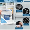 Dynta 24 Pack Acrylic Sign Holder 5x7 Inches Double Sided