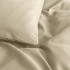MOONLIGHT20015 Single Duvet Cover Beige Solid Soft Single Bedding Duvet