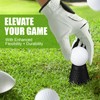 Foilswirl 8 Pcs Golf Tees Set, Plastic Golf Simulator Tees