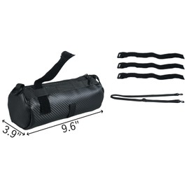 UXPEYIC Bike Handlebar Bag, Waterproof Bicycle Front Bag, Bike Frame Bag with Shoulder Strap for Road Mountain Bikes