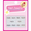 Nail Ssen Jewelry Nail Sticker KNJ-17 / 네일쎈 쥬얼리 네일스티커 KNJ-17