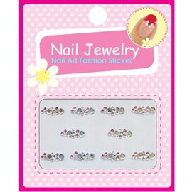 Nail Ssen Jewelry Nail Sticker KNJ-17 / 네일쎈 쥬얼리 네일스티커 KNJ-17