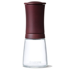Kyocera CM-35W-RO Tabletop Spice Mill, One, Rosewood