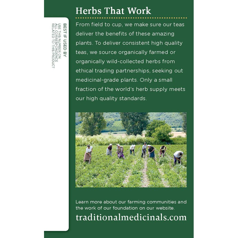 Traditional Medicinals Organic Chamomile & Lavender Herbal Tea, Settles Nervous