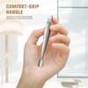 FERYES Cuticle Clipper with Cuticle Pusher & Storage Pouch, Portable