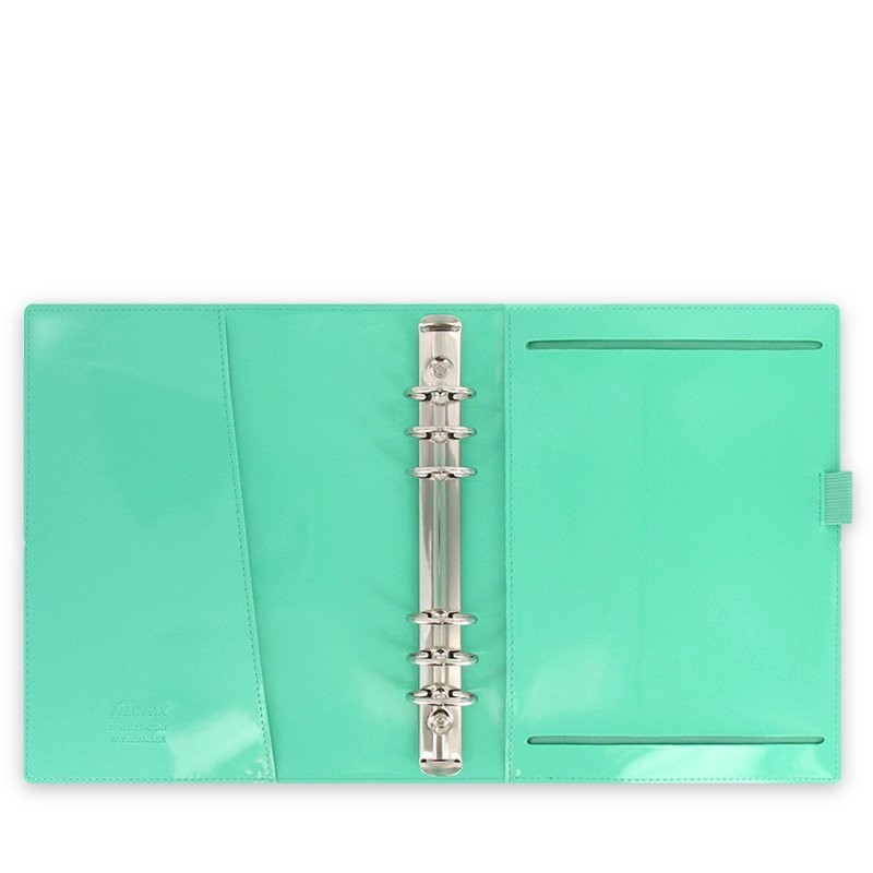 Filofax A5 Domino Patent Organiser - Turquoise