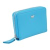 BRAUN BÜFFEL Joy Mini Wallet Turquoise, turquoise, Modern