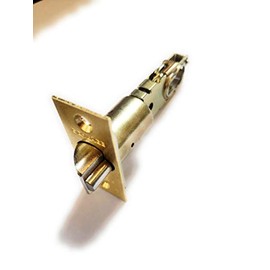 Schlage 16207605 Bright Brass F/FA Universal Square Corner Dead Latch for F Series 16-207