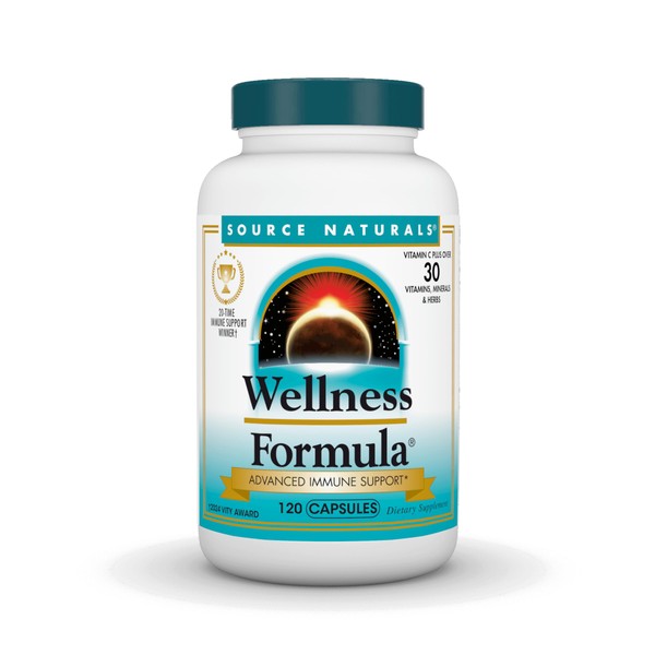 Source Naturals Wellness Formula Bio-Aligned Vitamins & Herbal Defense for
