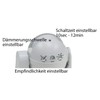 Motion Sensor IP44 Outdoor Indoor Radar HF Sensor 15 m