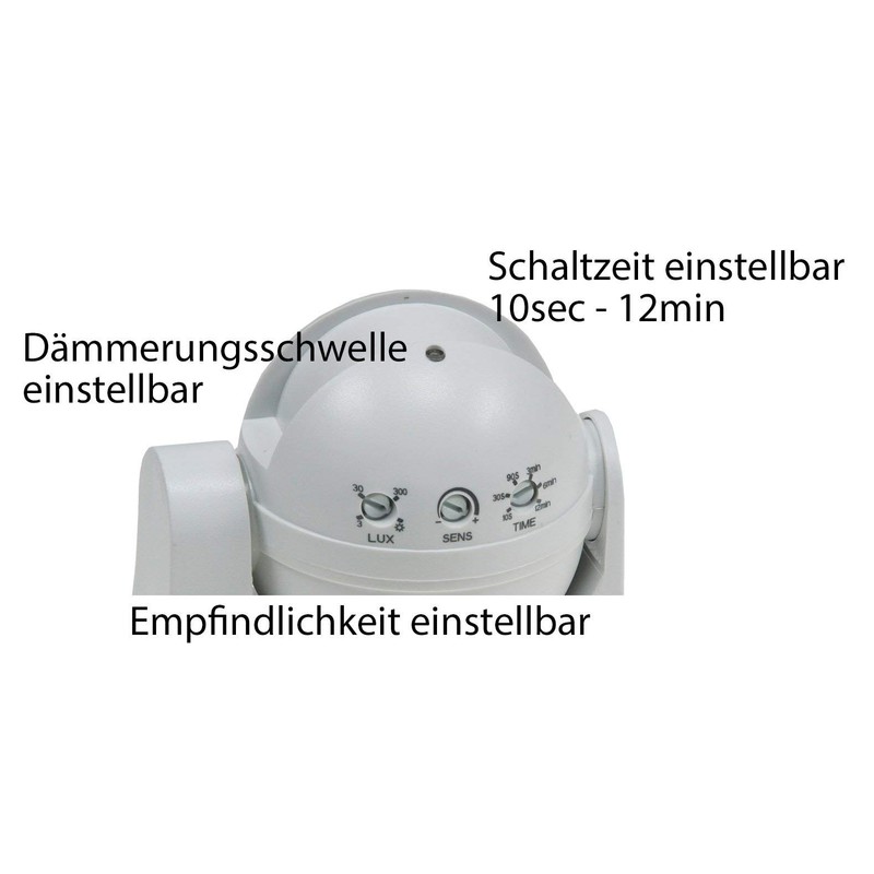 Motion Sensor IP44 Outdoor Indoor Radar HF Sensor 15 m