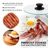 Northwest Enterprises Bacon Press, Round Tempered Glass Bacon Press and