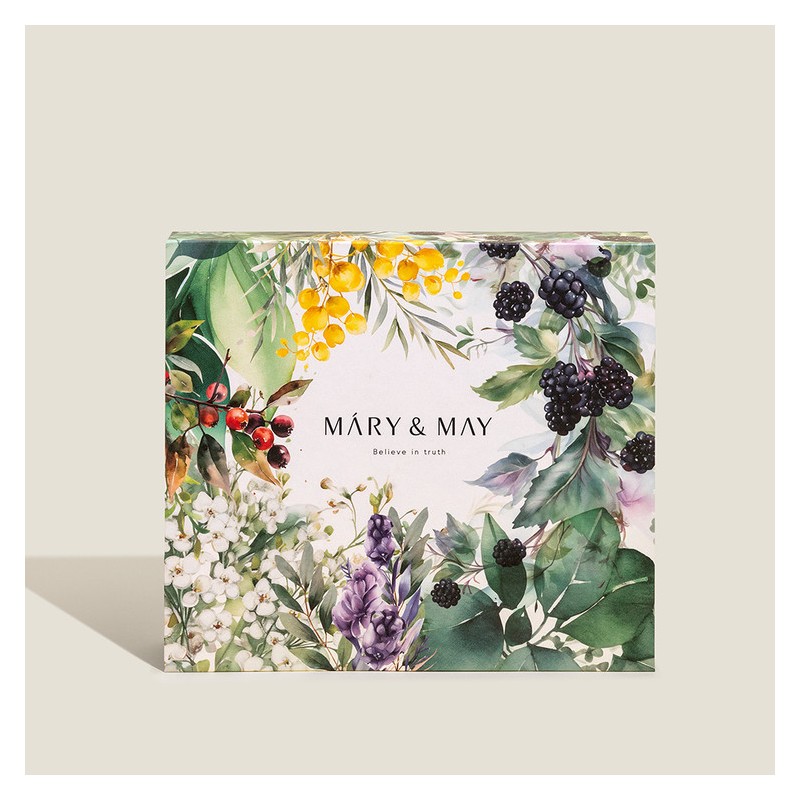 Mary&May [Mary&May]Soothing Gel Cream+Idebenone Blackberry Cream Duo Set