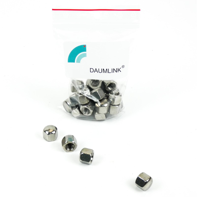 DAUMLINK® Cap nut, low shape DIN 917, material V2A stainless
