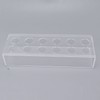 Clear Acrylic Vase Rectangular Elegant Centerpiece Flower Vase for Home
