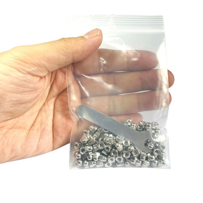 ZDingTech 50pcs 1/4-20 Acorn Cap Nuts,1/4-20 Cap Nuts,Acorn Hex Cap