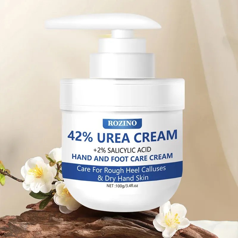 Crema Para Manos Y Pies Rozino, Exfoliante Con Ácido Salicíl