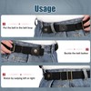 WERFORU 4 Pack No Buckle Invisible Stretch Belt Buckle-Free Elastic