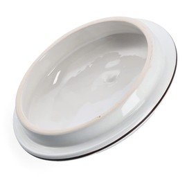 Zeller Onions 19363 Storage Container 1620 ml Ceramic White Approx. Diameter 14.5 x 20 cm