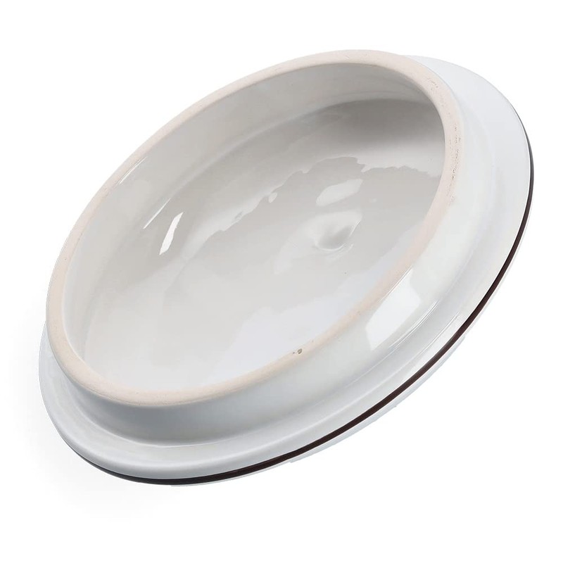 Zeller Onions 19363 Storage Container 1620 ml Ceramic White Approx.