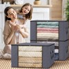 EvanGrinzia 6 Pack Clothes Storage Bag, Foldable Storage Bin Closet