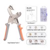 Heavy-Duty Snap Fastener Tool Kit - BILLION GOLD Adjustable Snap