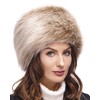Futrzane Classic Cossack Hat - Faux Fur Hats for Women