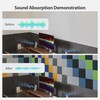 Amantech 12 Pack Acoustic Panels Self Adhesive Sound Proof Foam,