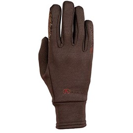 Roeckl Sports Winter Gloves Warwick Unisex Riding Gloves, Leisure Gloves, brown, 7.5