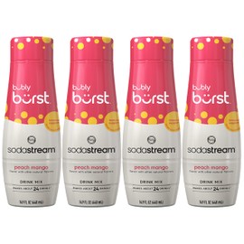 sodastream SodaStream Bubly Burst Peach Mango Drink Mix (440ml, Pack of 4)