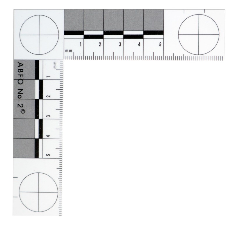 Crime Scene Photomacrographic Scale (No.2-Metric)