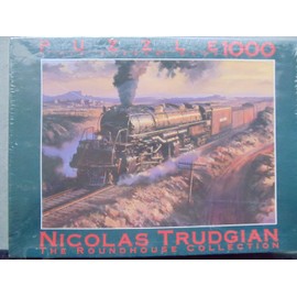 Nicolas Trudgian: The Roundhouse Collection UNION PACIFIC 4-8-8-4 BIG BOY Puzzle